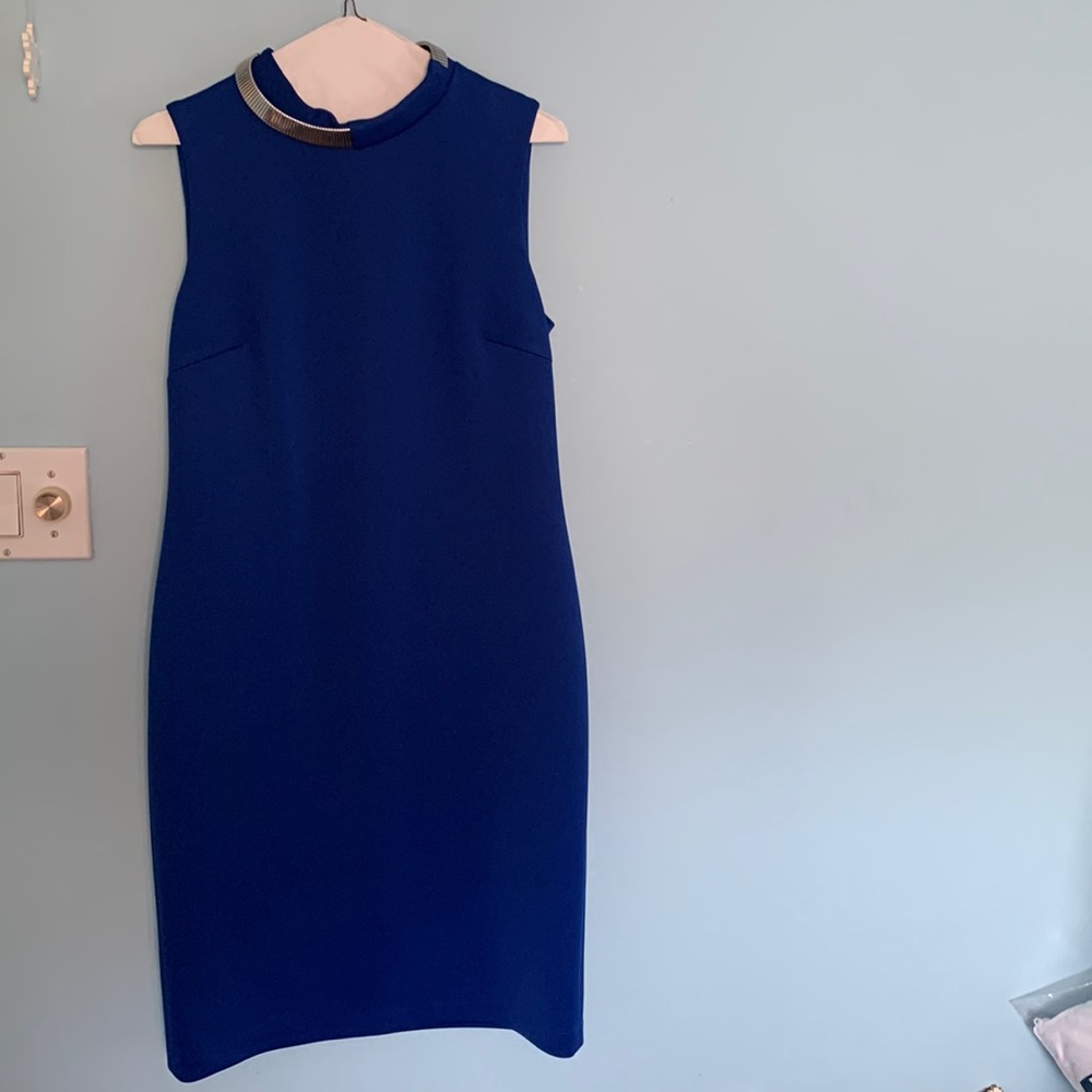 Calvin Klein Royal blue dress